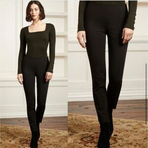 ECRU Springfield Pull On Slim Pant Black NEW